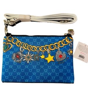 Brighton Crossbody Colorful Artistic Pouch Handbag NWT